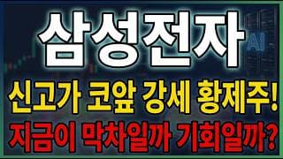 [삼성전자 주가 전망] 삼성전자 차세대 메모리 세계 최초 양산 슈퍼사이클 진입! 호재부터 리스크까지 전부 분석해봤습니다. #삼성전자주가전망 #삼성전자목표가 #삼성전자