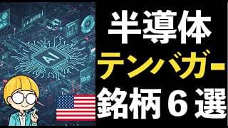 【半導体銘柄 2025米国株】今からテンバガーは狙えるのか？数字とデータで徹底検証
