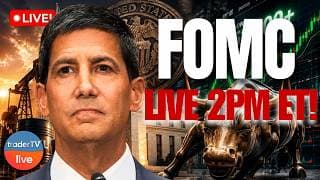 Fed Holds Rates, Then Warsh Goes Dark as Stocks Sink on Hawkish Dots | Stock Market Live