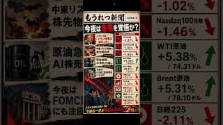 【速報】今夜は急落を覚悟か？イラン停戦終了で米国株先物が急落 #米国株