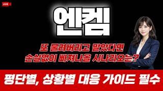 엔켐 주가 전망 / 또 물려버리고 말았다면 손실없이 빠져나올 시나리오는!?