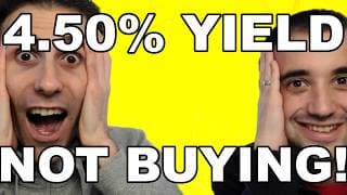 THIS Stock is still NOT a Stock To Buy Right now, Despite a 4.50% Yield