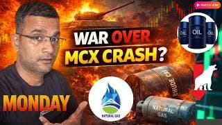War News Crude Oil & Natural Gas Crash? MCX Big Move Monday ? 13 April 2026 #CrudeOil #NaturalGas