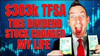 My TFSA hit $300,000. This ONE Canadian Dividend Stock Did It.