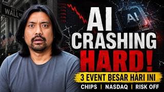 ⚠️BUBBLE AI MELETOP!  Rally Atau Trap? Dollar Kuat, Bitcoin & Nasdaq Tertekan