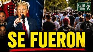 Multitud ABANDONA Evento Mientras Trump Grita Sobre Economía y la Guerra en EE.UU