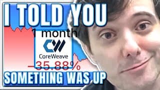 Microsoft Still Hasn’t Paid Coreweave’s Bills! CAPR, CRWV  Earnings Analysis | Martin Shkreli