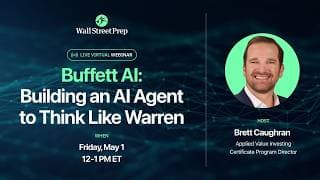 Buffett AI: Building an AI Agent to Think Like Warren | Wharton Online Webinar