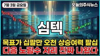 [심텍 주가 전망] 소캠 엔비디아 베라 루빈 공급망 신고가 대폭락 뒤 세력 매집 자리 완성됐다 #심텍주가전망 #심텍목표가 #심텍