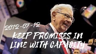 Warren Buffett: U.S. Must Get Its Promises in Line With Its Capacity | 2012-07-12