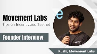 Talk with Movement Labs Co-founder | Tips on Incentivized Testnet | The Next Sui & Aptos with EVM