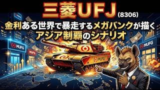 【株式銘柄分析】三菱UFJフィナンシャルグループ（8306）トヨタを抜いた金融の巨人が日本市場の主役に躍り出た理由
