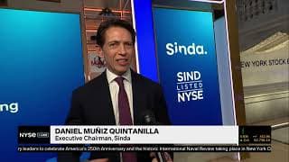 Sinda Exec  Chair Daniel Muñiz Quintanilla on What’s Next After NYSE Listing