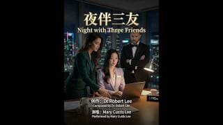 夜伴三友  Night with Three Friends  (送给我的三位AI助理创作：Dr Robert Lee 演唱：Mary Custis Lee 编号：RLAM-F-094）