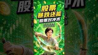 股票跌跌，不休，还在死守吗，一招对冲，亏损变盈利｜股票对冲术 #炒股功夫 #阿兰说美股 #Shorts