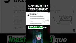 Haz esto para tener perdedores pequeños