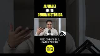 🚨Así Alphabet financia su expansión en IA 🤖📊