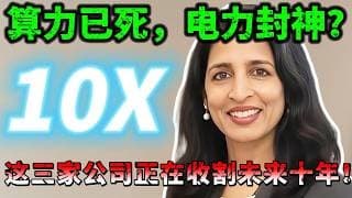 英伟达的狂欢只是诱饵！2026 算力已死，电力封神！这三家公司正秘密收割未来十年的“保命钱”！VRT/ANET/ETN  #美股 #领涨 #trading