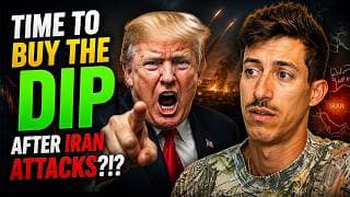 TIME TO BUY THE DIP AFTER IRAN ATTACKS?!?