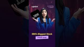 IBM Crashes 25%: The Warning That Spooked Indian IT Stocks | AI Spending Shift Explained | Upstox