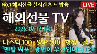 [해외선물 실시간]해외선물-“멘탈 싸움? 방법이 우선입니다.(2)#해외선물#나스닥#테슬라#엔비디아#트럼프#주식#재테크#경제
