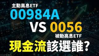 00984A VS 0056，主動高股息、被動高股息怎麼選擇? Haoway