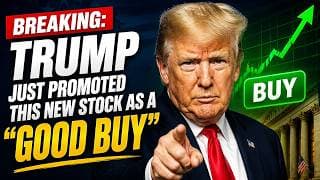 BREAKING: TRUMP JUST PROMOTED THIS NEW STOCK AS A "GOOD BUY"