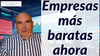Empresas más baratas a partir de ahora