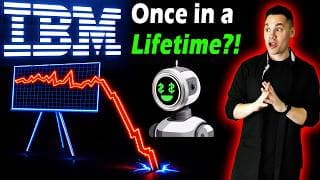 Is It FINALLY Time To Buy IBM Stock?! (Worst Crash Ever)