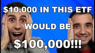 $100,000 from a $10,000 invested 10 Years Ago... One Single Tech ETF!