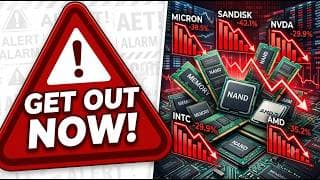 Get Out Now | Micron / Sandisk / NVDA / AMD / ARM / AVGO / INTC / STX