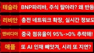 [News] 테슬라 (Tesla) 리비안 (Rivian) 엔비디아 (Nvidia) 애플 (Apple)