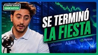 CHIPS en caída: ¿corrección sana o terminó la fiesta de la IA? 🤖📉⚠️ | #CompraRumorVendeNoticia