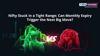 Nifty Stuck in a Tight Range; Can Monthly Expiry Trigger the Next Big Move?