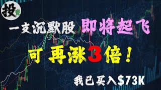 美股 | 投资 | 股票 | 账户更新，一支盘整很久的股票，即将起飞，未来可涨3倍。