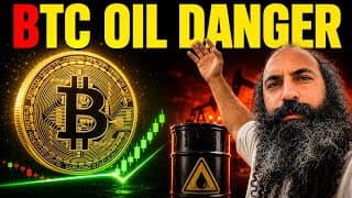 BITCOIN BOTTOM & OIL DANGER ⚠️ FOR MARKETS