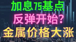 【美股投资】加息75个点，大盘反弹。Powell故事会有个happy ending。蔚来两天看会不会大盘启动。中国产业链重新启动快于预期，铜，铝大涨。韭菜日记2022年6月18号#investing