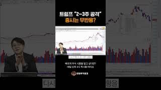 트럼프 "2~3주 공격", 증시는 무반응? #퀵시황 리턴즈 976화 #20260715