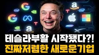 테슬라의 부활 시작됐따?! 진짜 저렴한 새로운 기업 매수합니다! (진짜저렴해요)