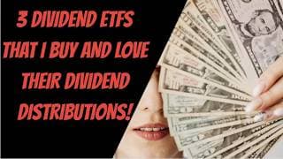 Dividend ETFs I Own for Passive Income ( High Yield and High Dividend Growth )