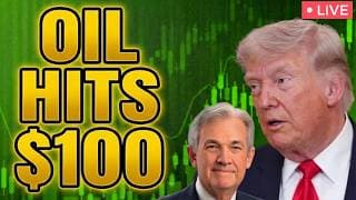 🔴LIVE DAY TRADING: UAE EXITS OPEC! WTI CRUDE OIL HITS $100! BIG TECH COMING!