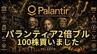 【購入報告】パランティア買いました