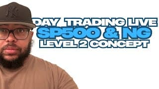 🔴AN AI ENGINEER DAY TRADING ES LIVE LEVERAGING LEVEL 2 CONCEPT