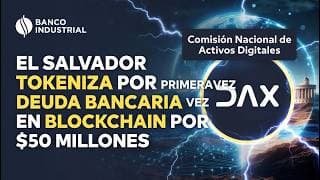 🔥 EL SALVADOR ADOPTA LA BLOCKCHAIN Y  PAGA LA PRIMERA DEUDA DIGITAL