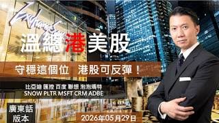 溫總港美股  I  20260529  I