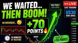 We Waited For The Move… Then Cashed Out +70 Points | Live Trading Ep5