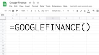 Maximize Your Spreadsheets with GoogleFinance Function