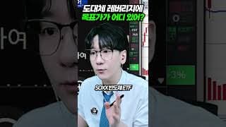 도대체 레버리지에 목표가가 어디 있어?