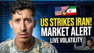 🚨 ALERT: US Strikes Iran While Markets React LIVE