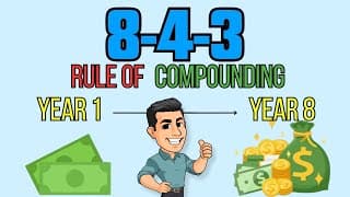 Power of Compounding Using The 8-4-3 Rule (Compound Your Interest)